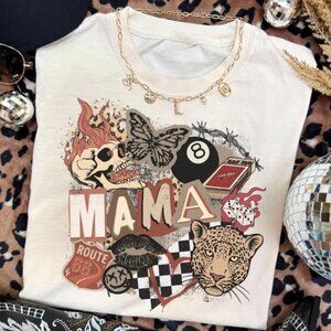Mama Shirt, Western Mama Tee, Vintage Mom Shirt